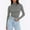 Gray A, variant on SDNall Mock Turtleneck for Women Turtleneck Long Sleeve Shirts Fall Fashion Basic Thermal Underwear Tops Winter Clothes 2024 (S-5XL,White)