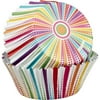 Wilton 36 Count Dotted Line Striped Cupcake Liners