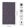 thumbnail image 2 of Balery Bat Purple Toalla de Microfibra Premium con Estampado – 27.5x16 pulgadas, Alta Absorción, Suave y Aterciopelada, Secado Rápido, 2 of 6