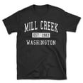 thumbnail image 1 of Mill Creek Washington Classic Established Men's Cotton T-Shirt, 1 of 1