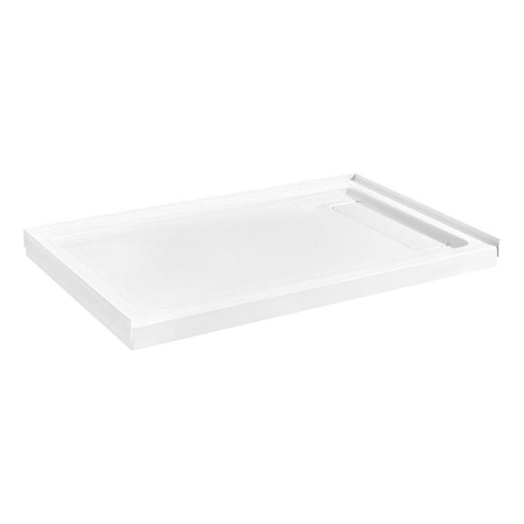 Pemberly Row 54"W x 32"D Reversible Shower Base with Hidden Side Drain