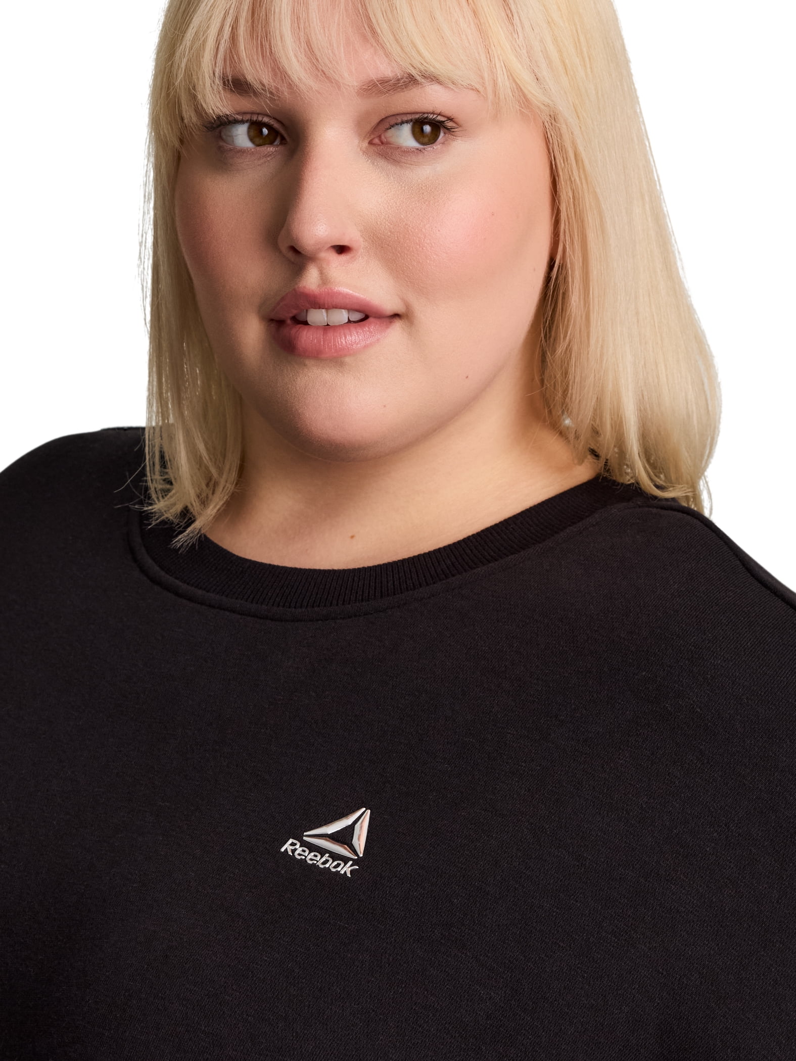 Reebok Women's Game Day Fleece Oversize Crewneck Sweatshirt, Size XS-4X