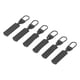 thumbnail image 2 of Cabezal De Cremallera De Metal, Lengüeta De Tirador De Cremallera Desmontable Multiusos De Acero Inoxidable A Prueba De Herrumbre Para Bolsos, 2 of 8