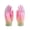Multicolor 1, variant on TKKCS Kids Gradient Knit Gloves Soft Stretchy Full Fingers Warm Elastic Ribbed Cuff Winter Gloves for Boys Girls Multicolor 3-8Years