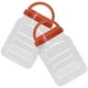 thumbnail image 4 of Tarro de plástico hermético para alimentos, recipiente transparente para alimentos, mantequilla de maní, miel, 2 uds., 4 of 5