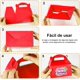 thumbnail image 3 of 24 Piezas de Bolsas para Dulces de Cumpleaños Fiestas Infantiles,cajas de regalo para fiestas de papel con asa,para Cumpleaños, Bodas, Embalajes, Regalos,Navidad, 3 of 4