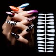 thumbnail image 3 of Labymos 504pcs Middle Long Stiletto Nail Tips Full Cover Almond Shape False Nails Nail Art Tips with Box, 3 of 7