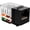 Black, variant on Cables Direct Online Yellow Cat6 RJ45 Keystone Jack 45 Degree 8P8C 110 Punch-Down 1-Pack
