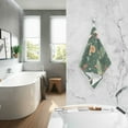 thumbnail image 2 of Yayeee 100% Cotton Hand Towels for Bathroom 16" x 28" Soft Absorbent Kitchen Towel, Christmas Gingerbread, 2 of 7