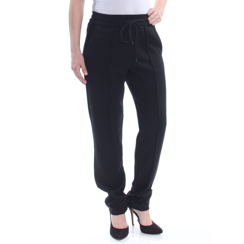 French Connection - FRENCH CONNECTION Womens Black Tie Lounge Pants ...