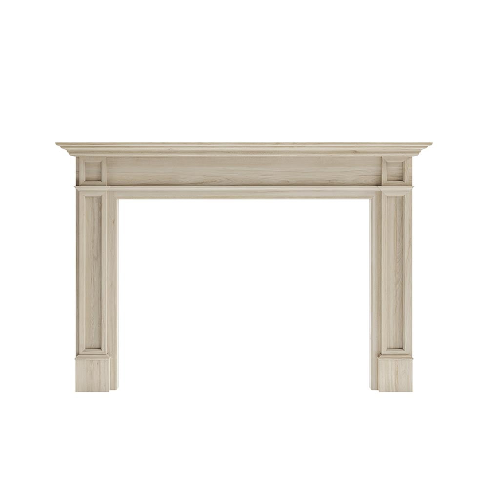 Modern Ember Lenwood Traditional Wood Fireplace Mantel Surround Kit