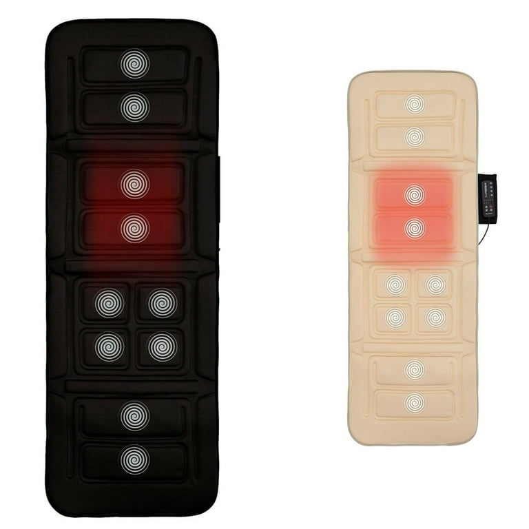 Massage Mat Full Body Heating Massage Pad with Movable Shiatsu