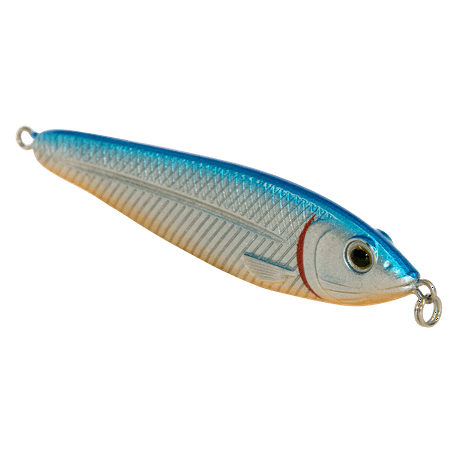 Livingston Lures EBS Jigging Spoon-Blue Back Chrome Shad