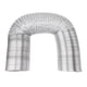 thumbnail image 1 of Manguera De Conducto Flexible De 6 Pulgadas Con Manguera De Ventilación De Aire Para Secadora De Conductos De Lámina Flexible De 4 Capas Para Ventilación HVAC, Fácil De, 1 of 7