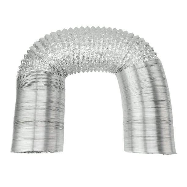 Manguera De Conducto Flexible De 6 Pulgadas Con Manguera De Ventilación De Aire Para Secadora De Conductos De Lámina Flexible De 4 Capas Para Ventilación HVAC, Fácil De
