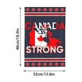 thumbnail image 3 of Binwennn Drapeau Canadien Extérieur Rétro Décoration Intérieure et Extérieure Retraite pour Femmes Bannière Extérieure avec Base Drapeau Canadien pour Voiture Capuche Singe Bannière pour Fête Bannières Extérieures pour Porche, 3 of 7