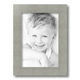 thumbnail image 2 of ArtToFrames 9x13 CM / 3.54x5.12 INCH Silver Picture Frame, This 2.00 Inch  MDF Poster Frame is Metallic Deco Silver (CMWOM-4501), 2 of 7