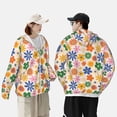 thumbnail image 6 of Haiem Groovy Daisy Flowers UPF 50+ Fishing Shirts for Men Long Sleeve UV Sun Protection Hoodie Non-Mask Outdoor Hiking Shirts, 6 of 9