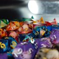 thumbnail image 3 of 7x Polyhedral Dices D4-D20 Die, pcs polyhedral dice for Table Game Party Favors Gifts Yellow, 3 of 9