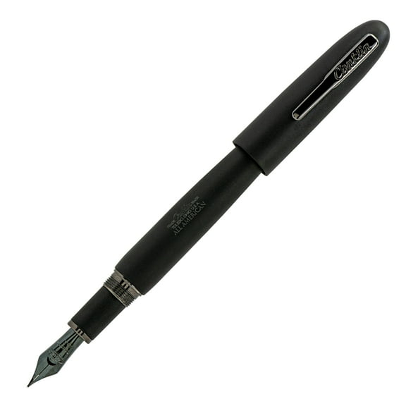 Conklin All American Matte Black Gunmetal L.E. Fountain Pen Size: Medium