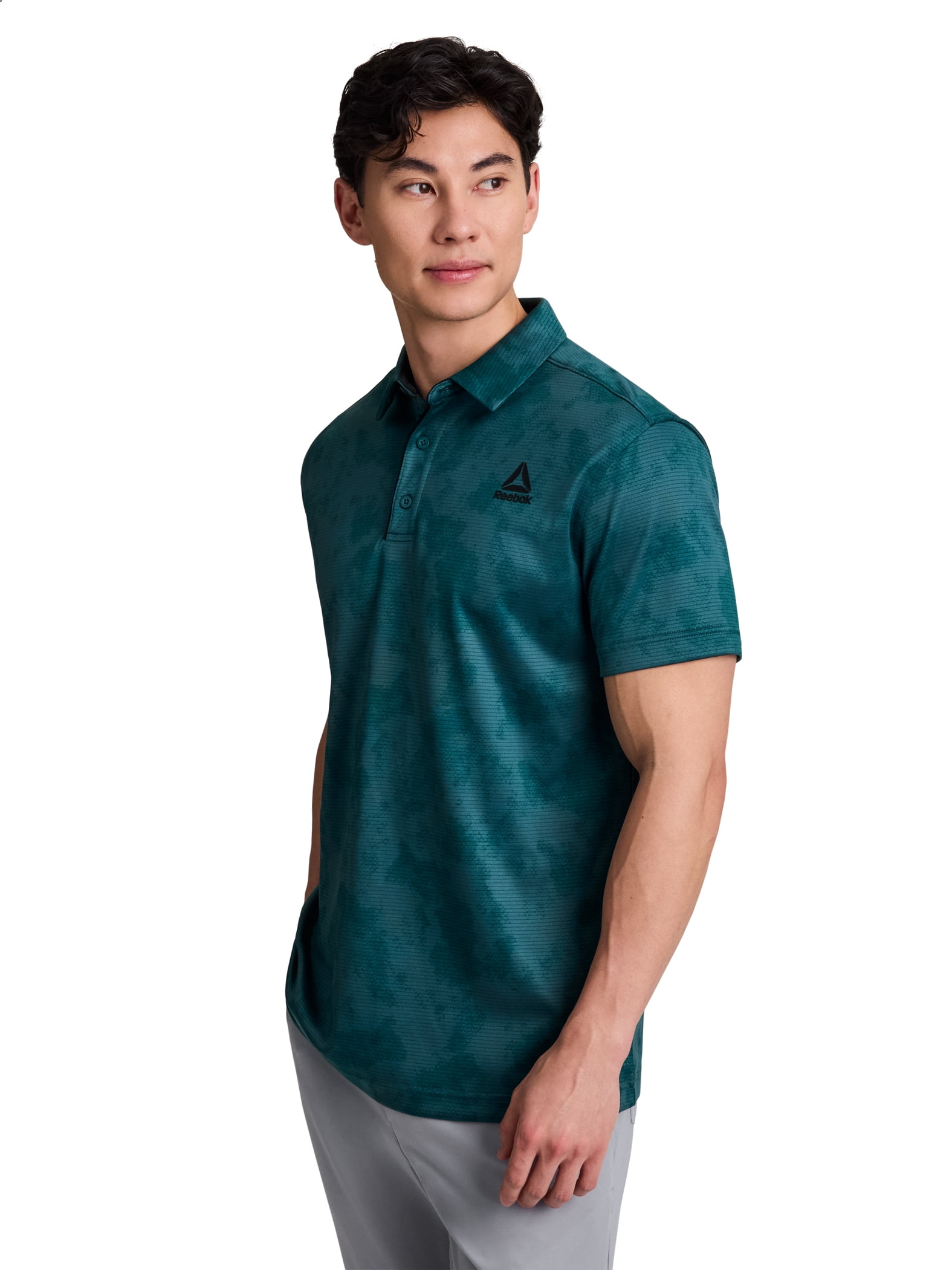 Reebok Men's and Big Men's Performance Polo Shirt, Sizes XS-5XL