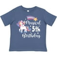 thumbnail image 3 of Inktastic Magical 5th Birthday Rainbow Unicorn with Star Boys or Girls Toddler T-Shirt, 3 of 5
