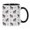 Black, variant on Inkdotpot Animal 11 Oz Ceramic Coffee Mug Animal Lovers Gift For Friends Best Friends-Black
