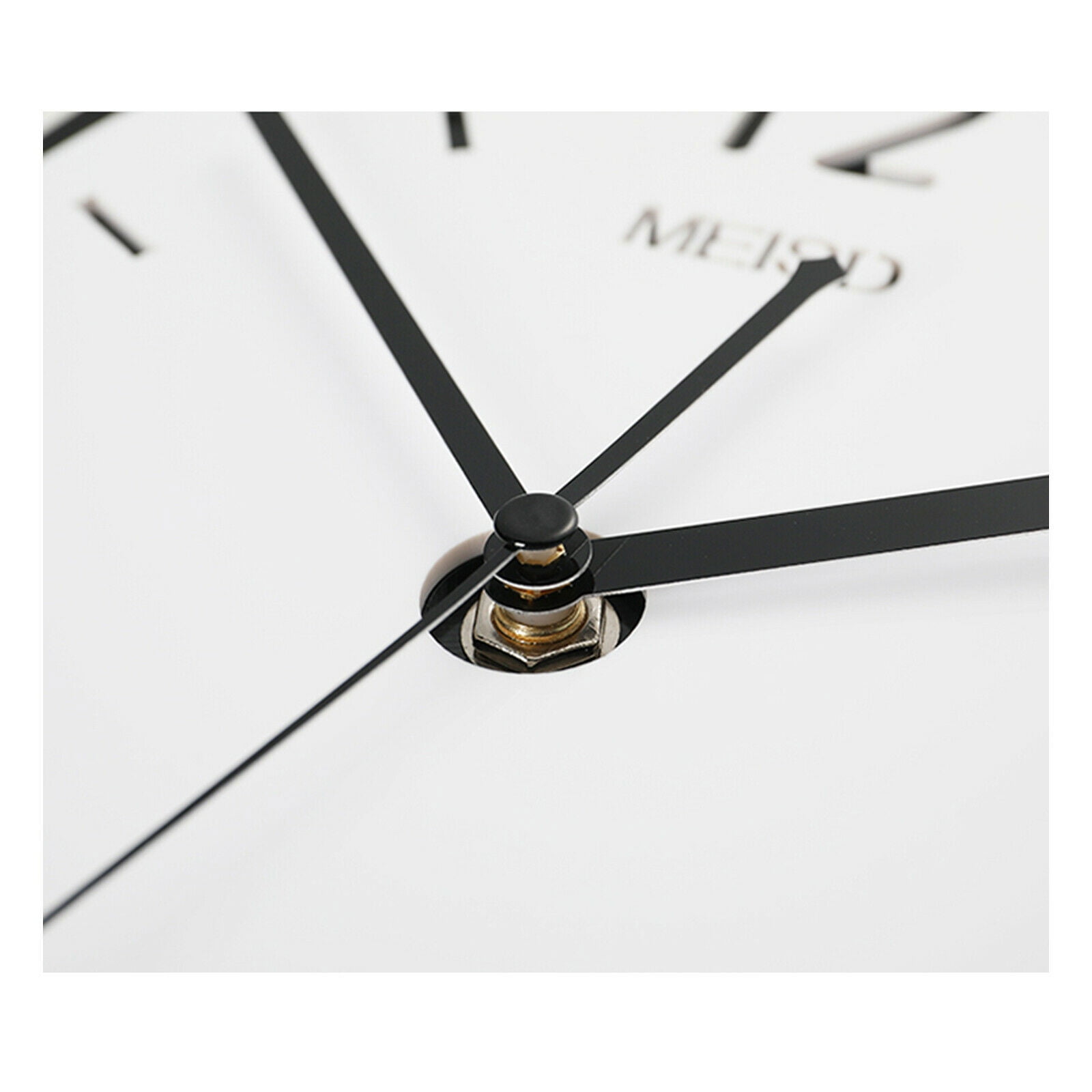 Large Nordic Wall Round Clock 3D Creative Clocks Wall Home Living Room Decor