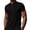 Black, variant on Polo Shirts for Men Short Sleeve Collared Golf Polos Mesh Ice Silk Color Blocked T-Shirt