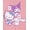 Kuromi Purple Multi, variant on Big Girls' 3-Pack Short Sleeve T-Shirts Kuromi Purple Multi