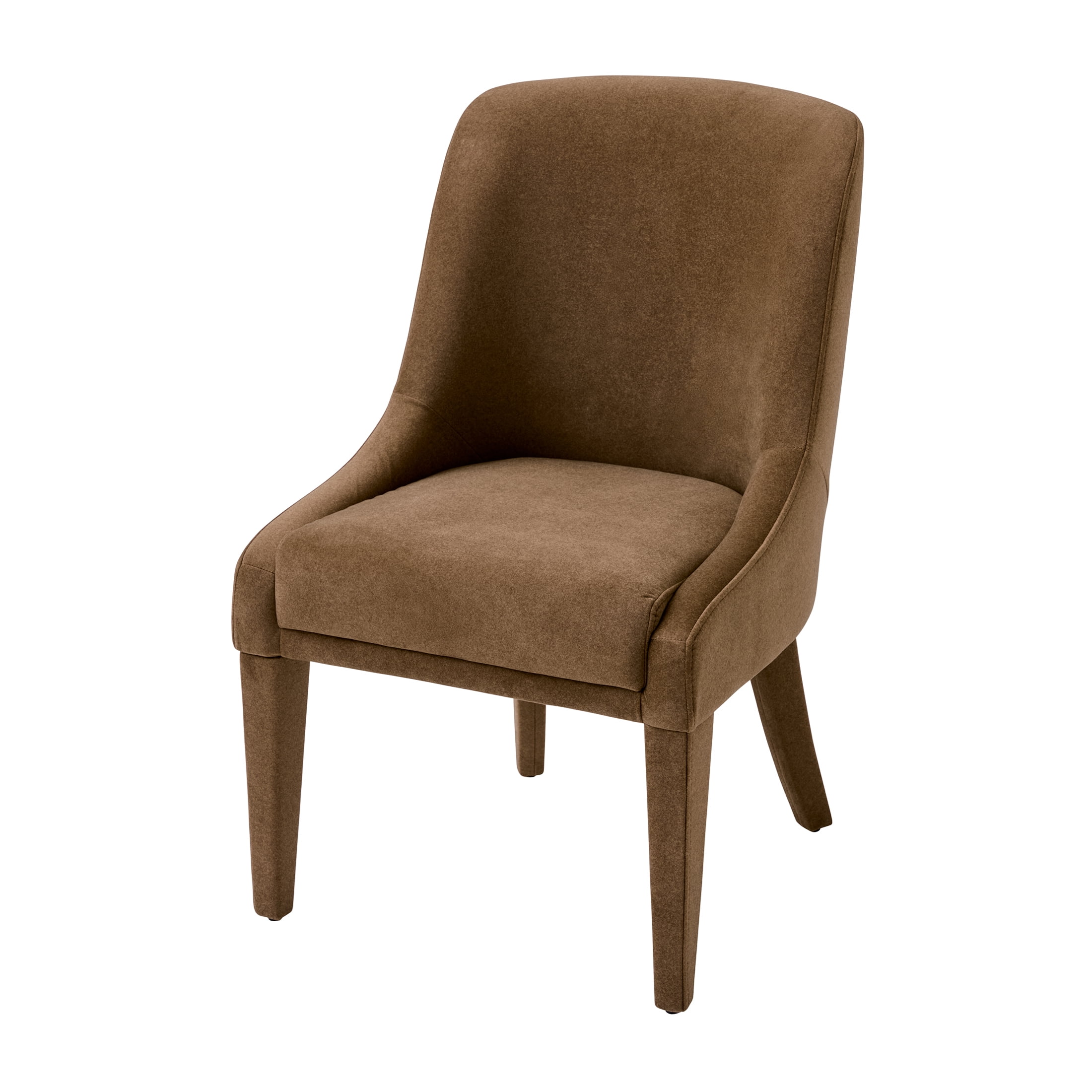 Better Homes & Gardens Windsor Upholstered Dining Chair 2 Pack, Tobacco