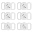 thumbnail image 1 of 6 collares de silicona para perros y gatos, protector soporte antipérdida con, fondos compactos y ligera para collar de mascotas rastroador de mascotas, manteniodo a tu mascota, 1 of 7