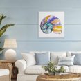 thumbnail image 3 of Stupell Industries Contemporary Sunlit Striped Nautilus Canvas Art, 30 x 30, by Shelly Craig, 3 of 8
