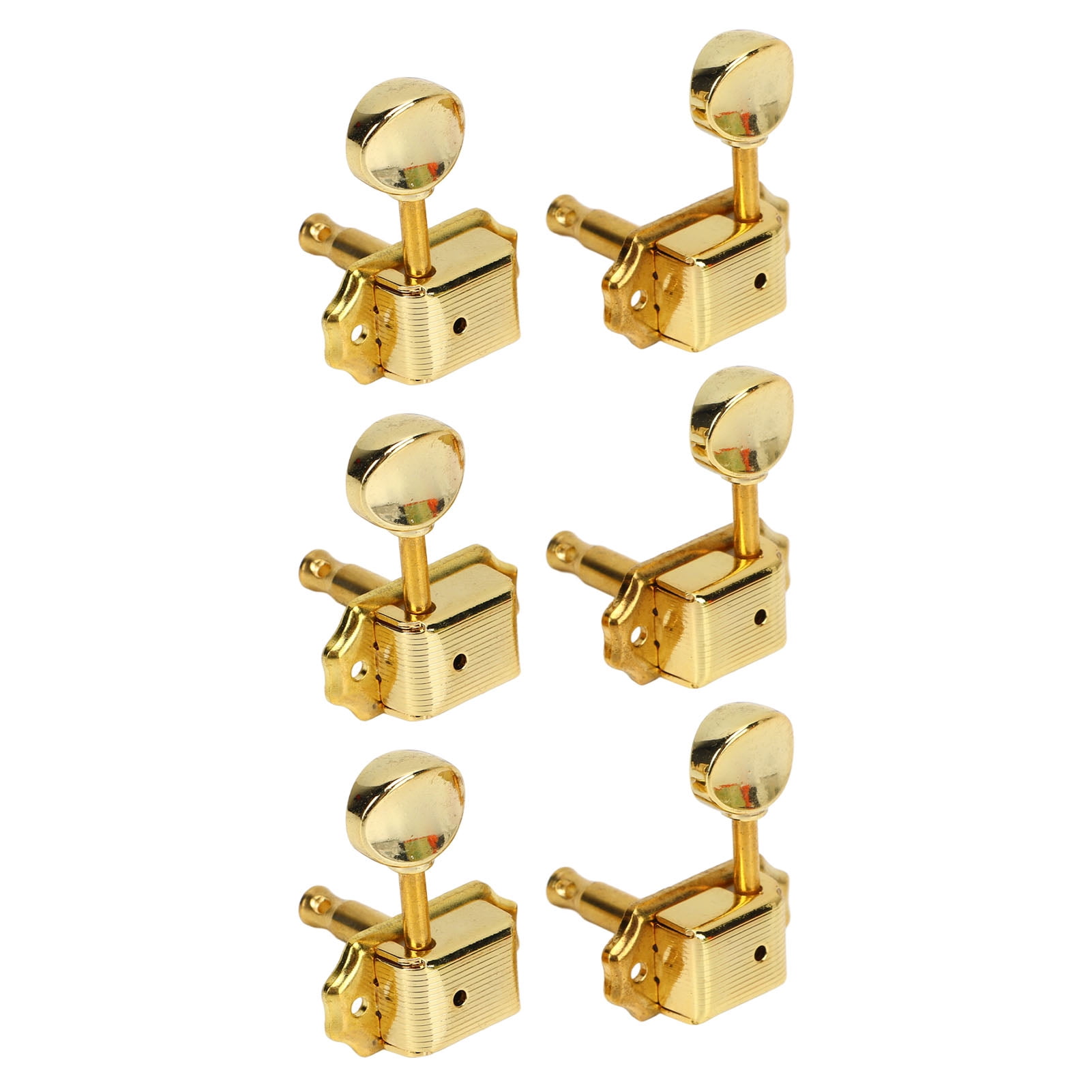 6Pcs Guitar String Tuning Peg Metal Tuner Key Machine Head Set Kit for Acoustic Electric