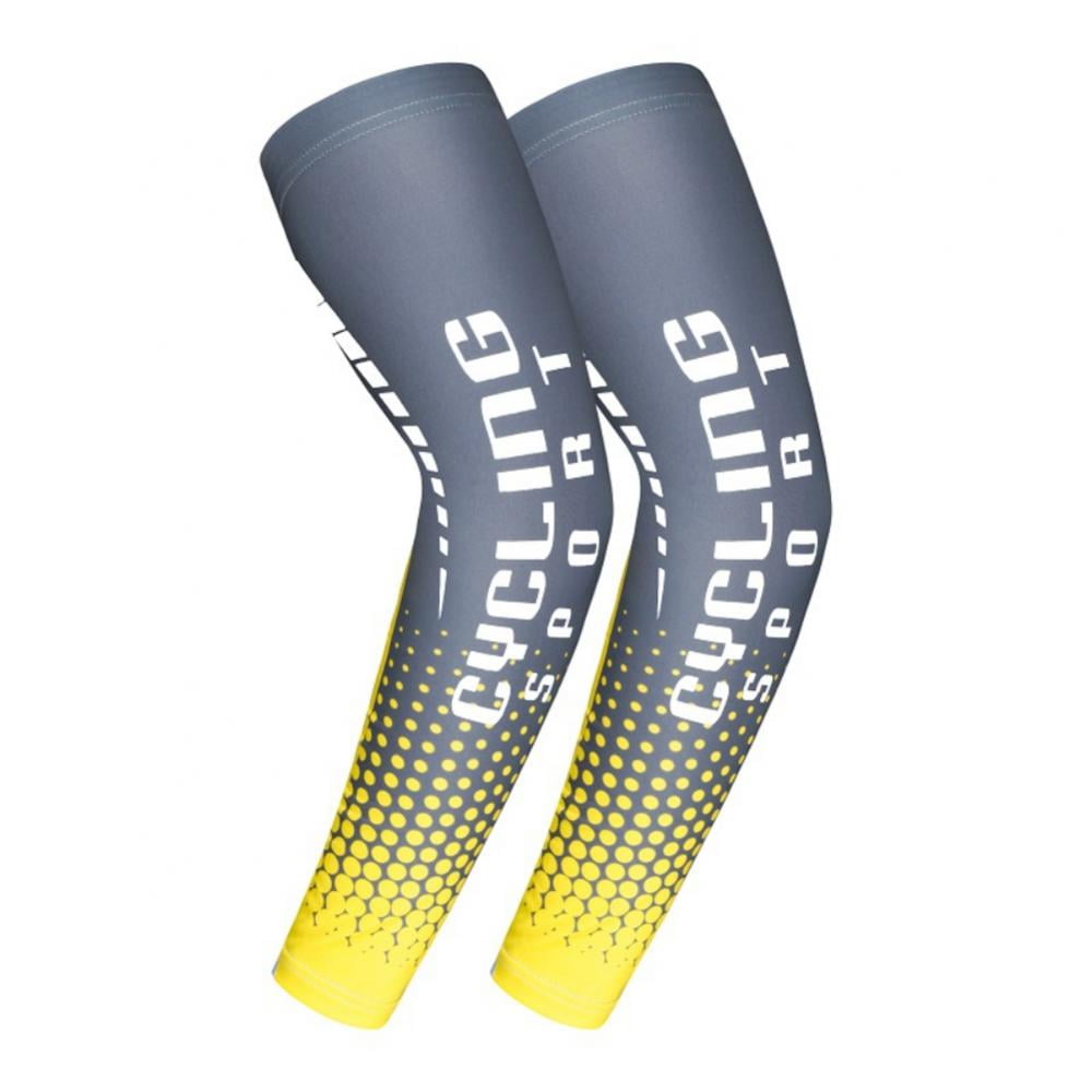 Details about   Cooling Arm Sleeves Outdoor Sport Basketball UV Sun Protection Arm Cover Summer 