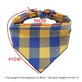 thumbnail image 3 of Shldybc Pet print scarf plaid colorful bib classic small check scarf, Dog Clothes and Costumes, Dog Bandanas on Clearance, 3 of 3