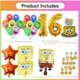 thumbnail image 2 of SpongeBob SquarePants Party Supplies 16th Decor Kit Balloons Birthday Cake Topper Decorations, 2 of 6