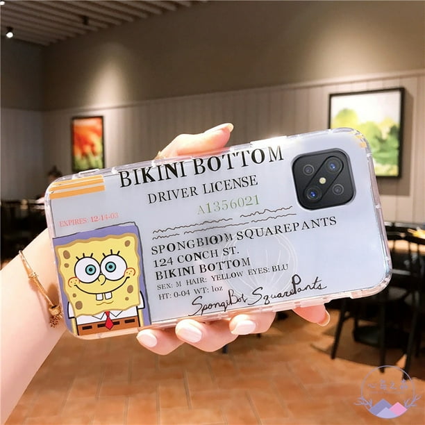 Funda Para iPhone 14 Pro MAX 13 12 11 XS XR 6S 7 8 Plus Encantadora Bob Esponja SquarePants Patricio Estrella Suave Anti Caída Trasera Transparente Para Pareja