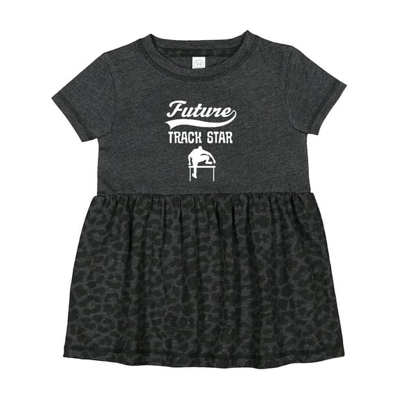 Inktastic Future Track Star Boys Sports Hurdles Girls Baby Dress