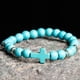 thumbnail image 3 of Sonducket de mujer Pulseras de cuentas de piedra natural duraderas y duraderas Pulseras de cuentas de piedra natural Ropa, zapatos y accesorios Miscelánea Negro mate, 3 of 6