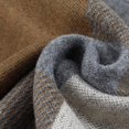 thumbnail image 5 of Plaid Scarf for Women Fall Winter Pashmina Scarves Wraps for Cold Weather Warm Large，Men's Classic Warm Thickened Brushed Scarf Scarf, 5 of 6