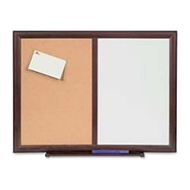Lorell Combo Dry-Erase/Cork Board - 36 Lorell Combo Dry-Erase/Cork Board - 36