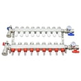 thumbnail image 3 of INTBUYING 9-Branch Floor Heating Water Distributor PEX Radiant Floor Heating Manifold Set, 3 of 11
