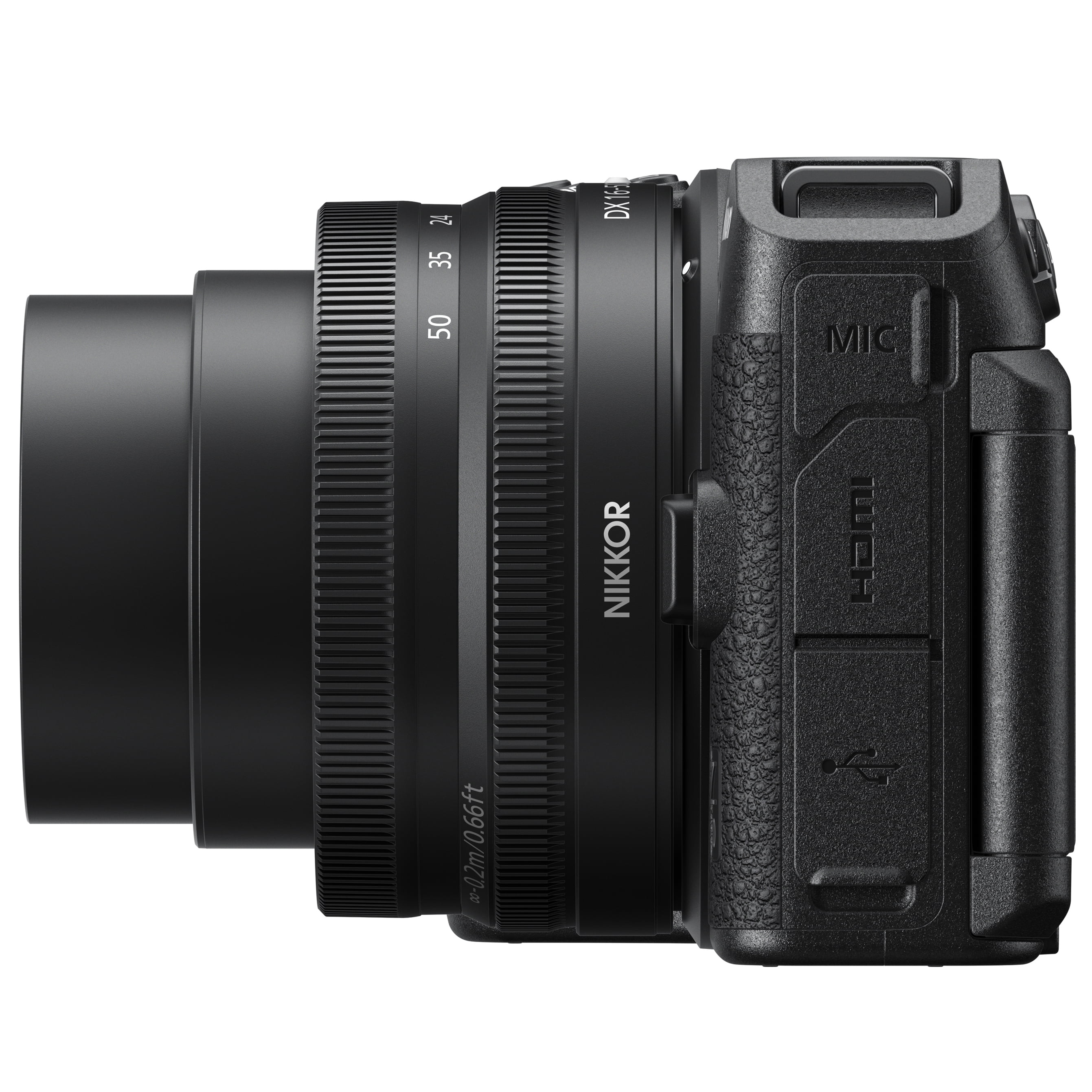 Nikon Z30 Mirrorless Camera Body 4K UHD DX-Format with NIKKOR Z DX 