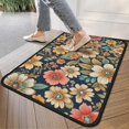 thumbnail image 4 of Pioneer Flower Floral Print Pattern Door Rugs,Washable Non Slip Door Mats Indoor,Decorative Door Mats,Entry Mat Indoor for Entrance,Bedroom,Kitchen,Bathroom,30"x17", 4 of 6