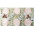 thumbnail image 4 of The Edge Collection 10" Pink Round High-End Plastic Plates: 120CT, 4 of 4