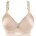 thumbnail image 3 of Women's Bralettes No Underwire Bra Feature V-Neck Sport Bra Style W-814 Khaki 85, 3 of 3