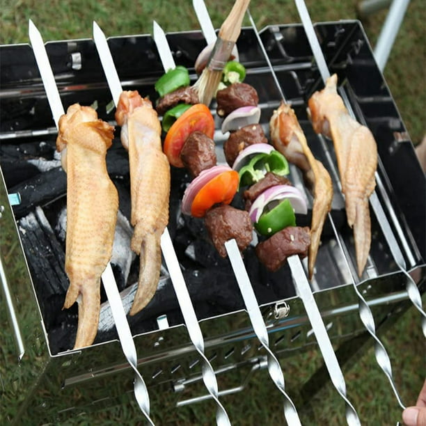 Bbq skewers cheap stainless steel