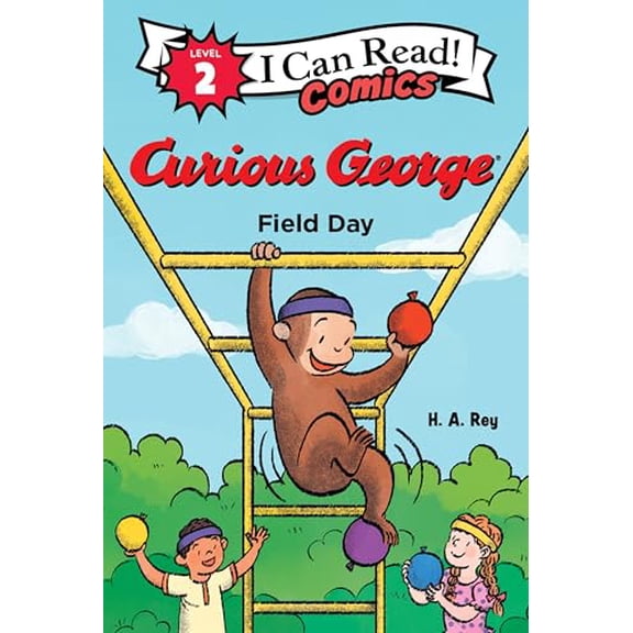 Pre-Owned I Can Read Comics Level 2 Curious George: Field Day, Book 9, (Hardcover)