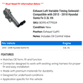 thumbnail image 2 of Exhaust Left Variable Timing Solenoid - Compatible with 2013 - 2018 Hyundai Santa Fe 3.3L V6 2014 2015 2016 2017, 2 of 2